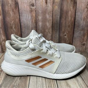 Adidas Womens Edge Lux 3 EG1286 White Running Shoes Sneakers Size 10